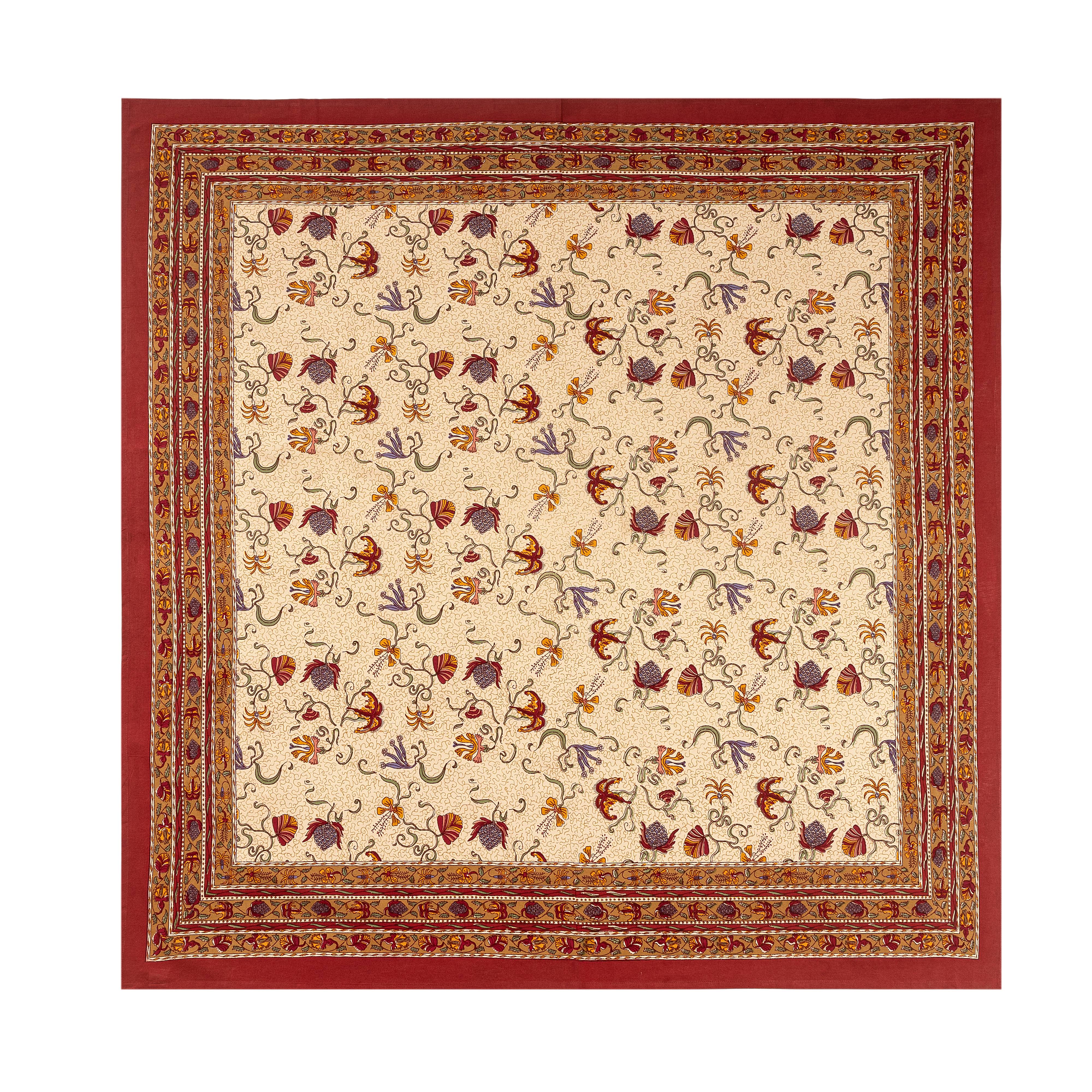 Couleur Nature Fleur des Indes Tablecloth