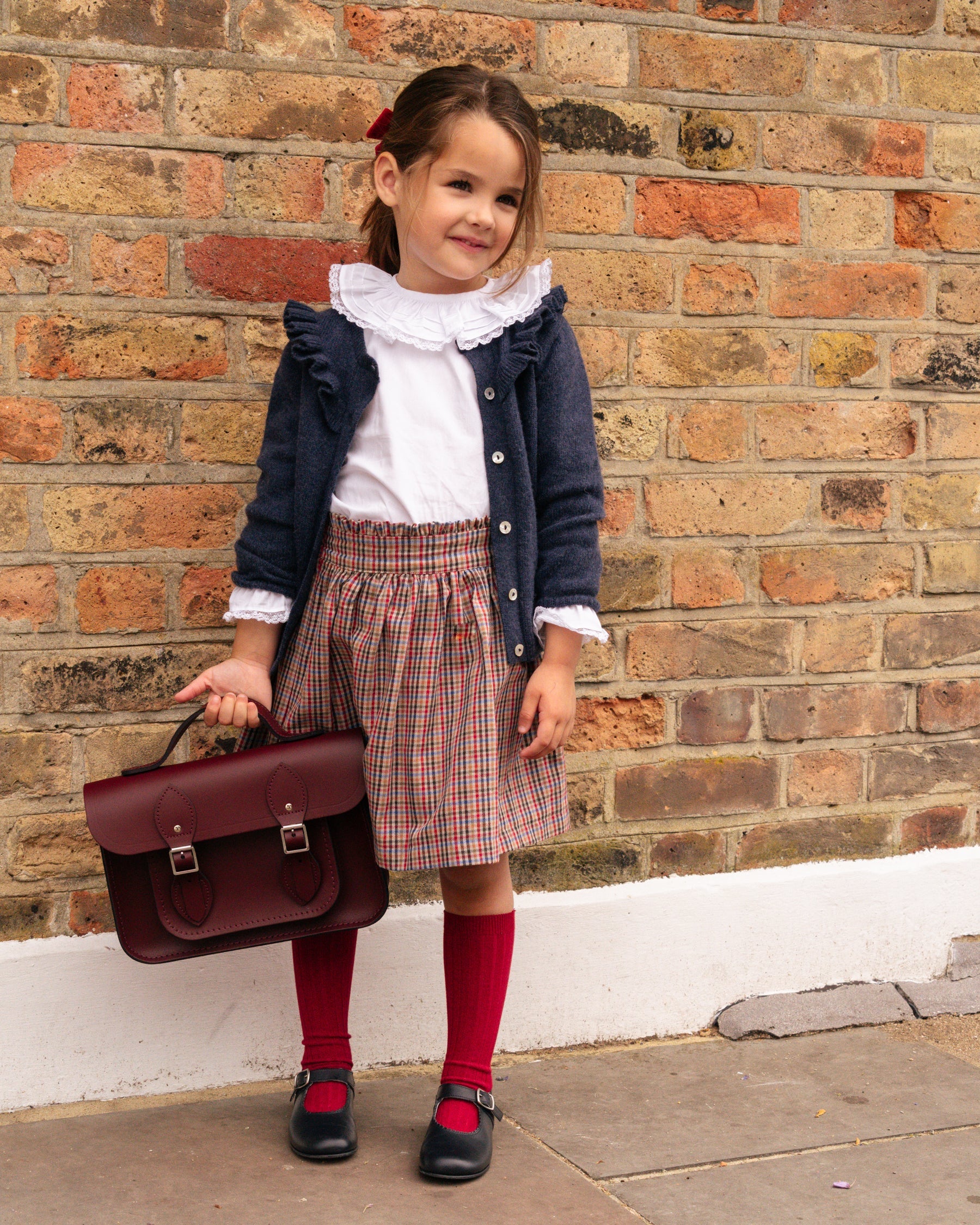 Viana Skirt in Multico Check