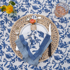 Granada Cornflower Napkins in Blue, Set of 6