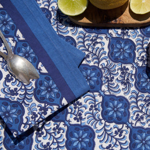 Azulejo Blue Napkins, Set of 6