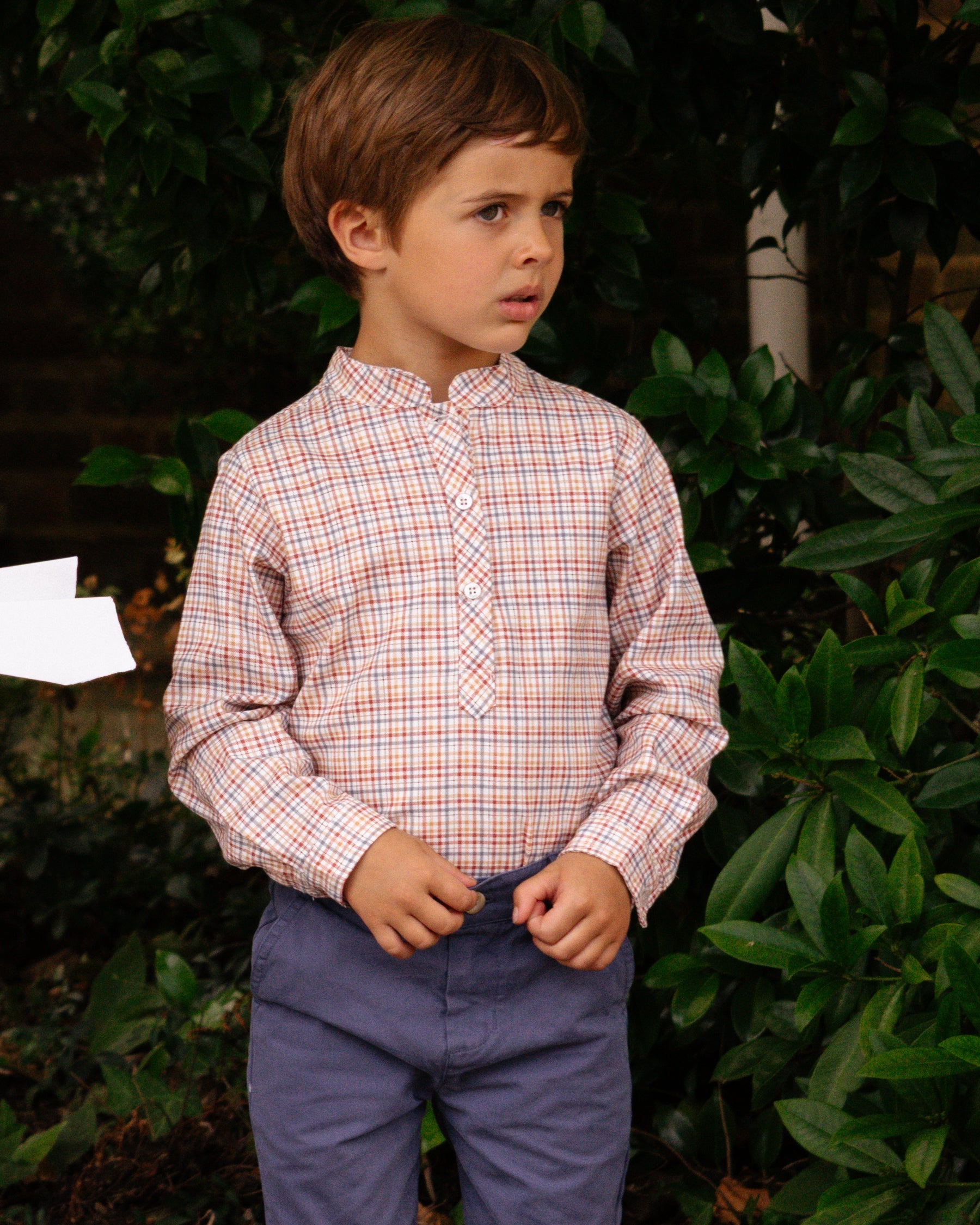 Pereprine Shirt in Mini Check