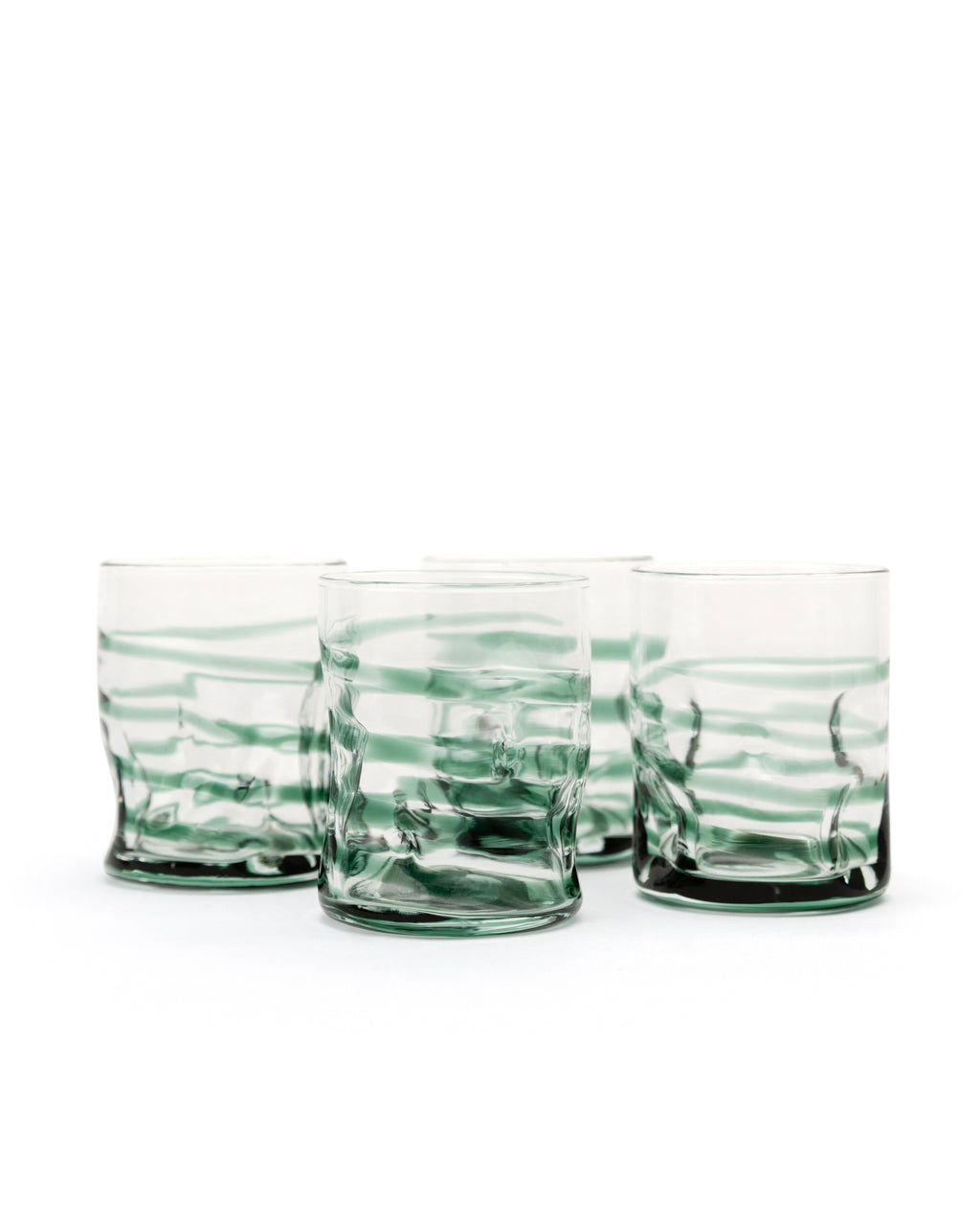 Dimple Tumblers, Set of 4