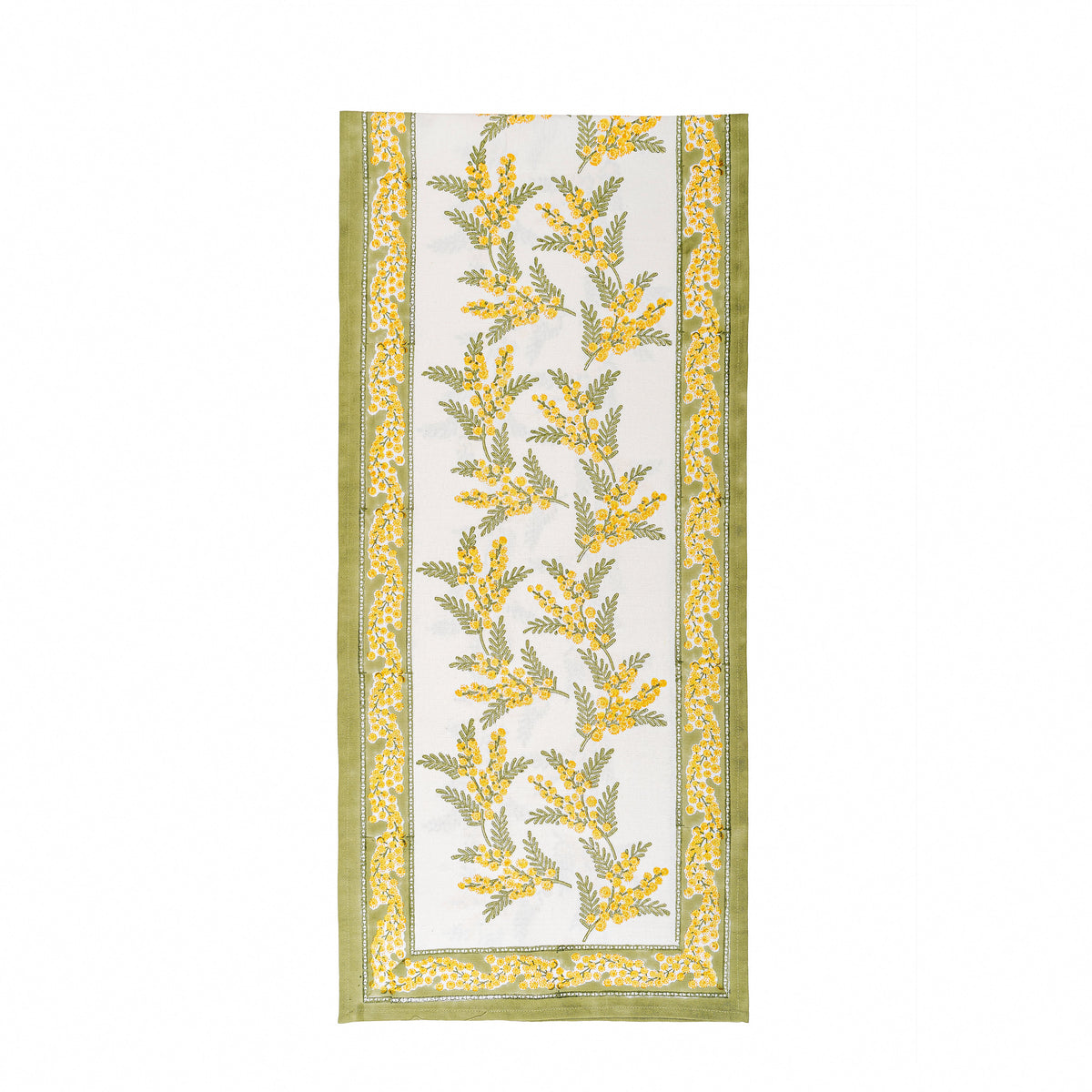 Mimosa Runner Green & Yellow