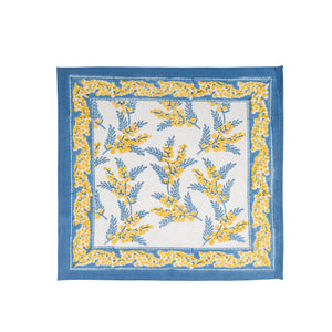 Mimosa Blue & Yellow Napkins, Set of 6