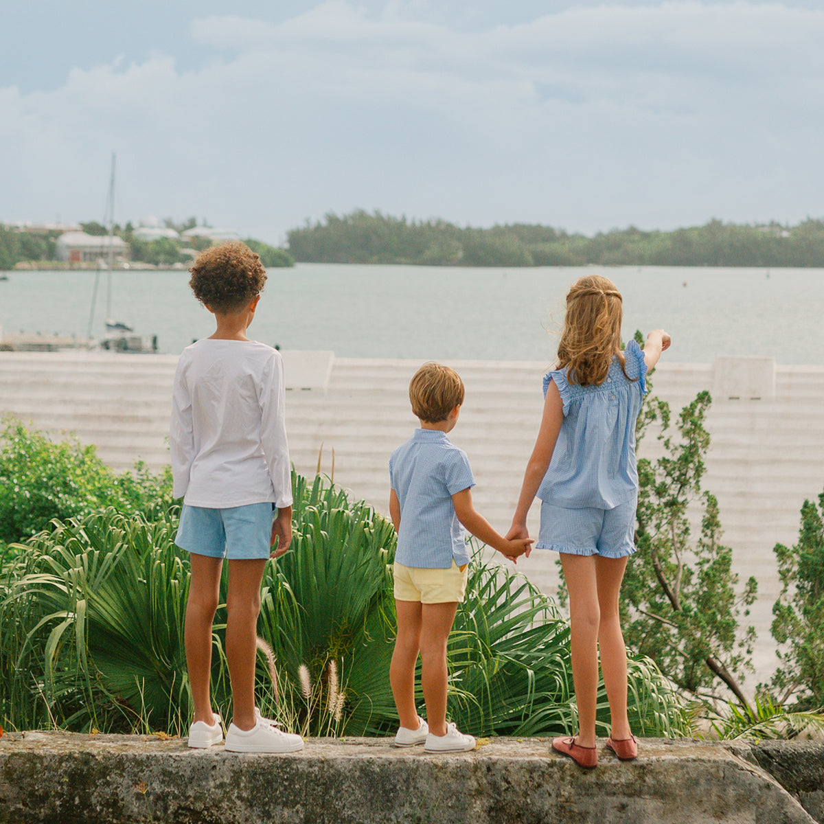 Boys Banana Ultra-Soft Twill Shorts
