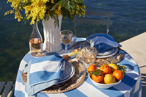 St. Tropez Tablecloth in Blue