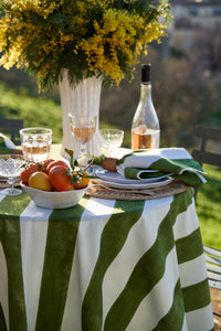 St. Tropez Tablecloth in Vert