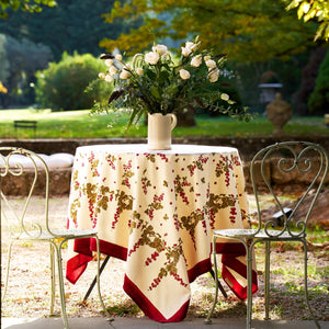 French Tablecloth Gooseberry