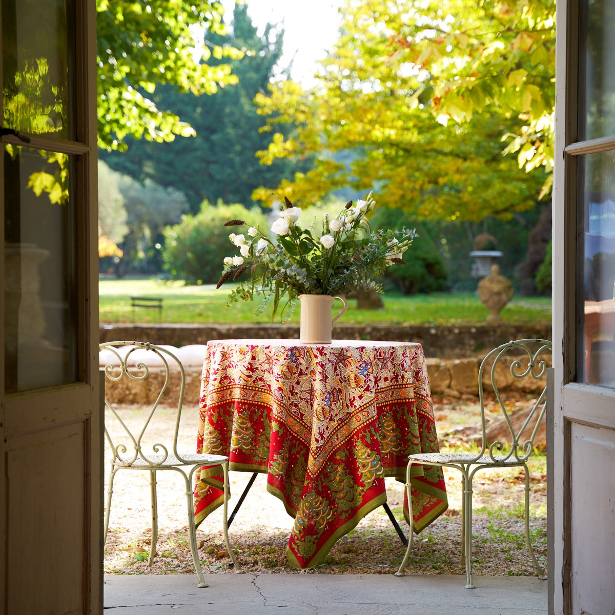 French Tablecloth Noel