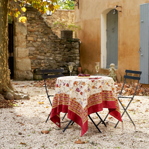 French Tablecloth Fleur des Indes