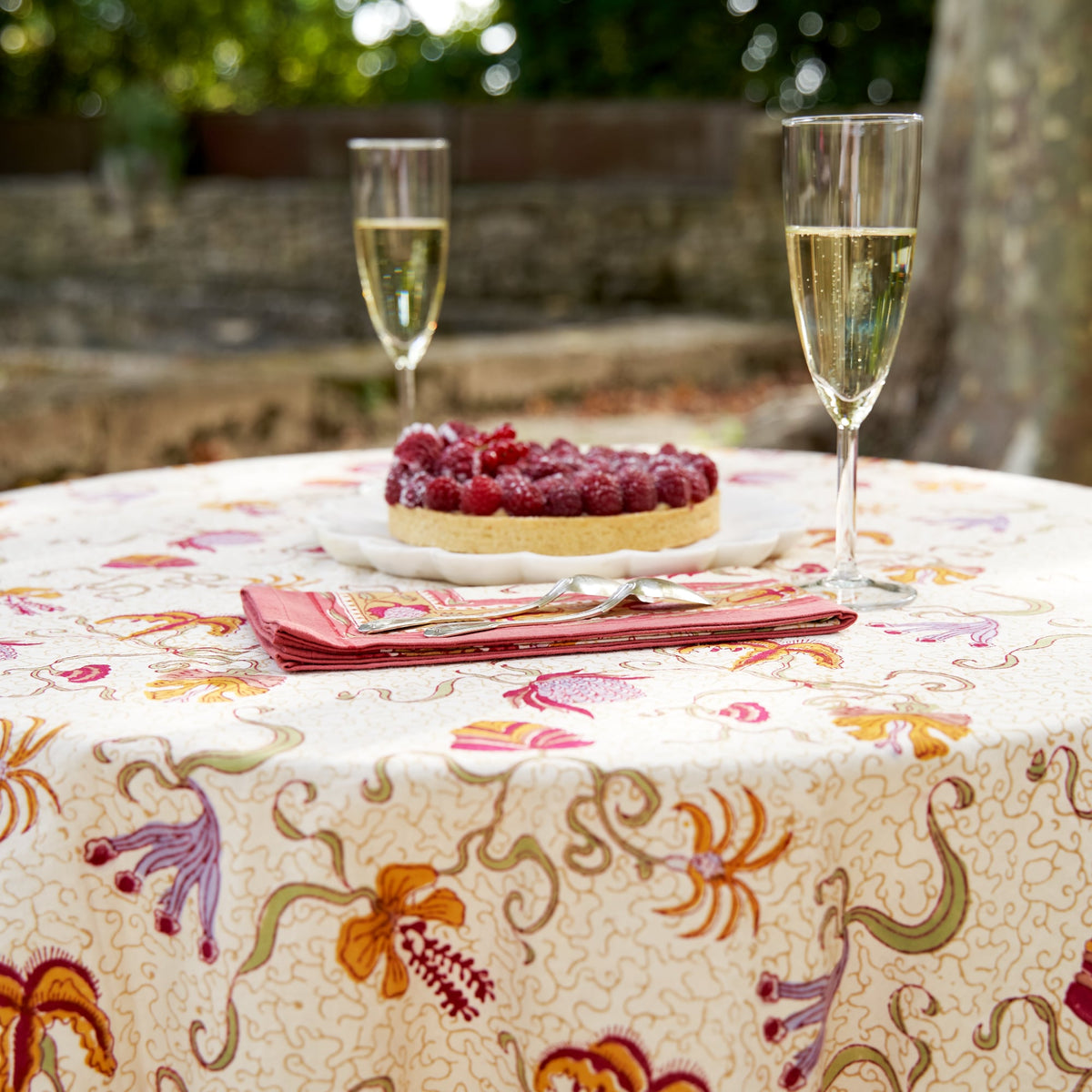 French Tablecloth Fleur des Indes