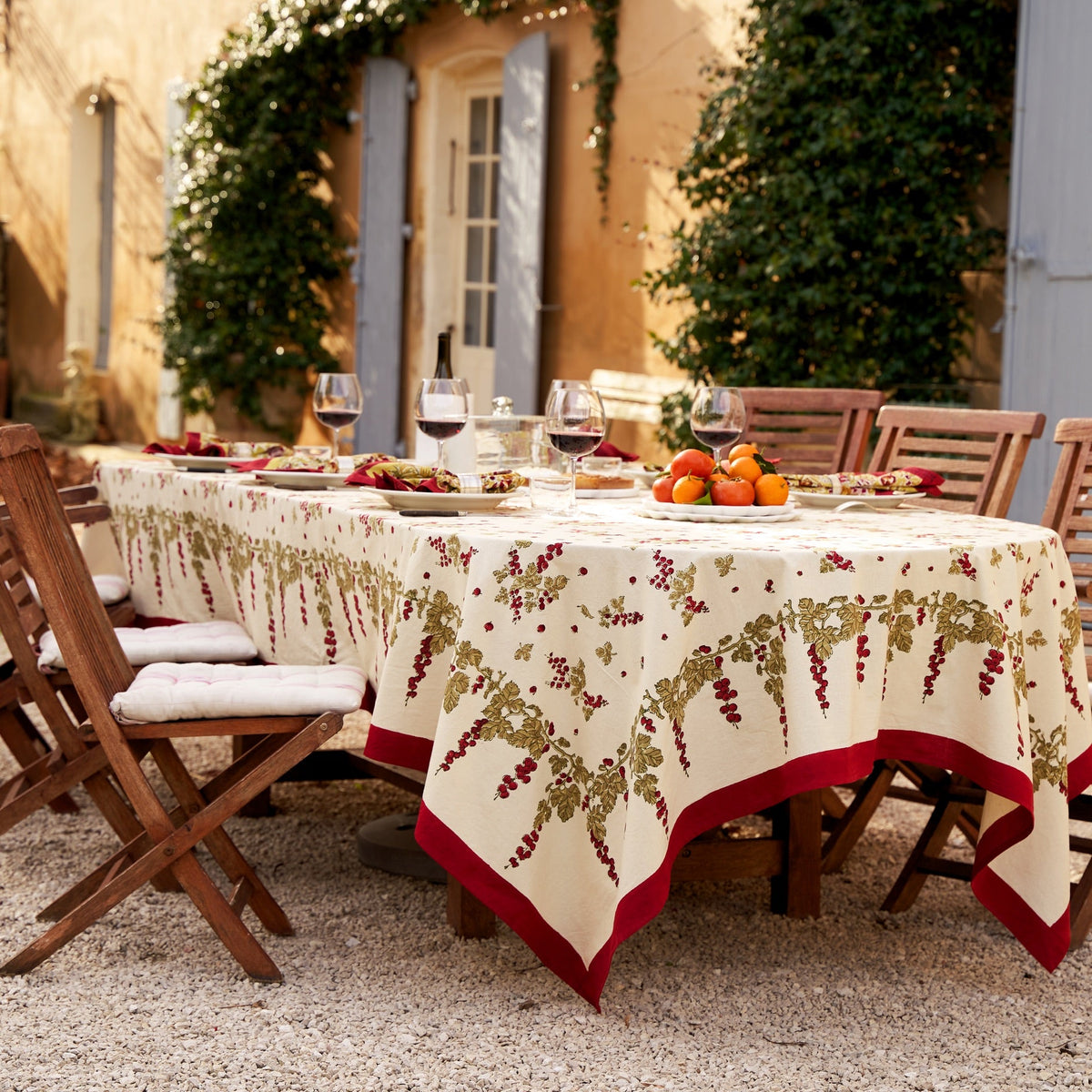 French Tablecloth Gooseberry