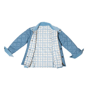 Bradley Barn Jacket in Bay Tree Blue