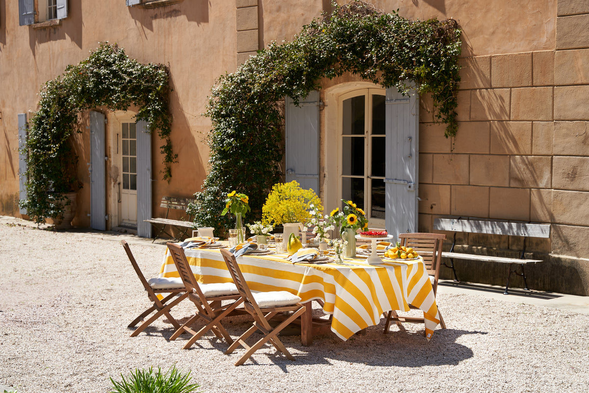 St. Tropez Tablecloth in Yellow