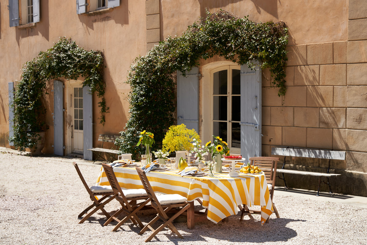 St. Tropez Tablecloth in Yellow