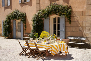 St. Tropez Tablecloth in Yellow