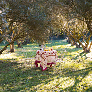 French Tablecloth Poppies