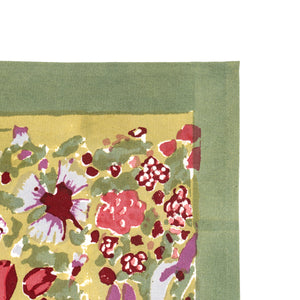 Jardin Mats in Red & Green, Set of 6