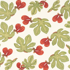 French Tablecloth Fig Red & Green