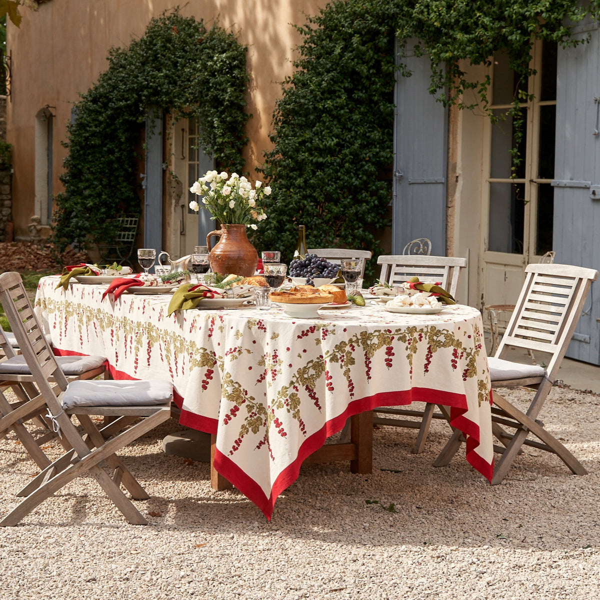 French Tablecloth Gooseberry