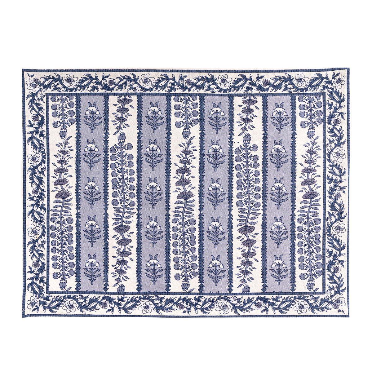 Provence Avignon Mats in Blue & Marine, Set of 6