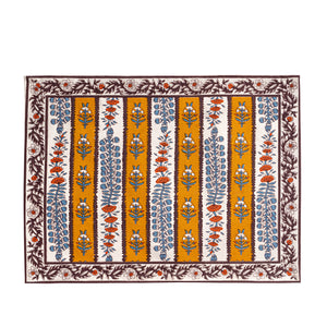 Provence Avignon Mats in Dijon & Blue, Set of 6
