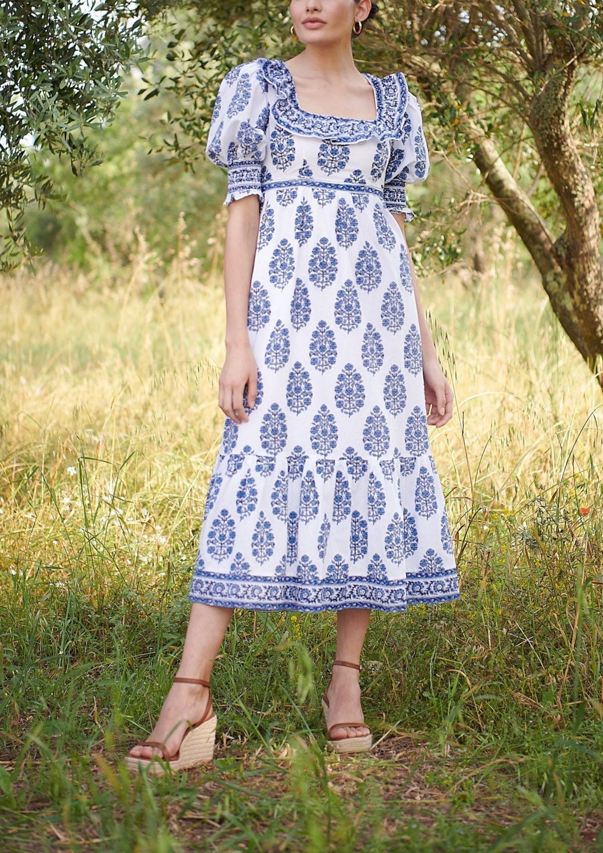 Kate Dress in Indi Lapis