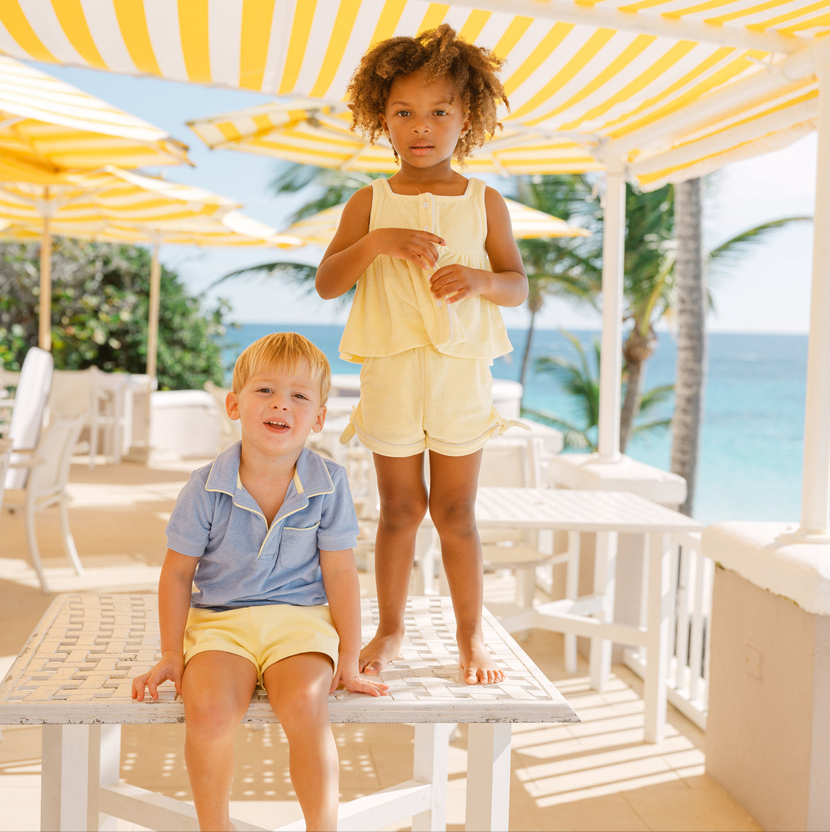 Boys Banana Ultra-Soft Twill Shorts