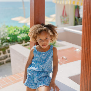 Girls Rosebay Ruffle Tank And Short Set