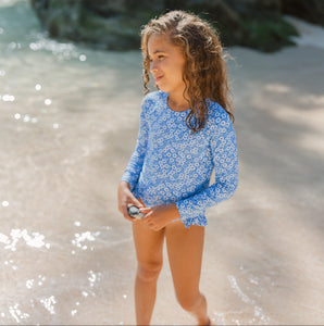 Girls Rosebay Rashguard One Piece