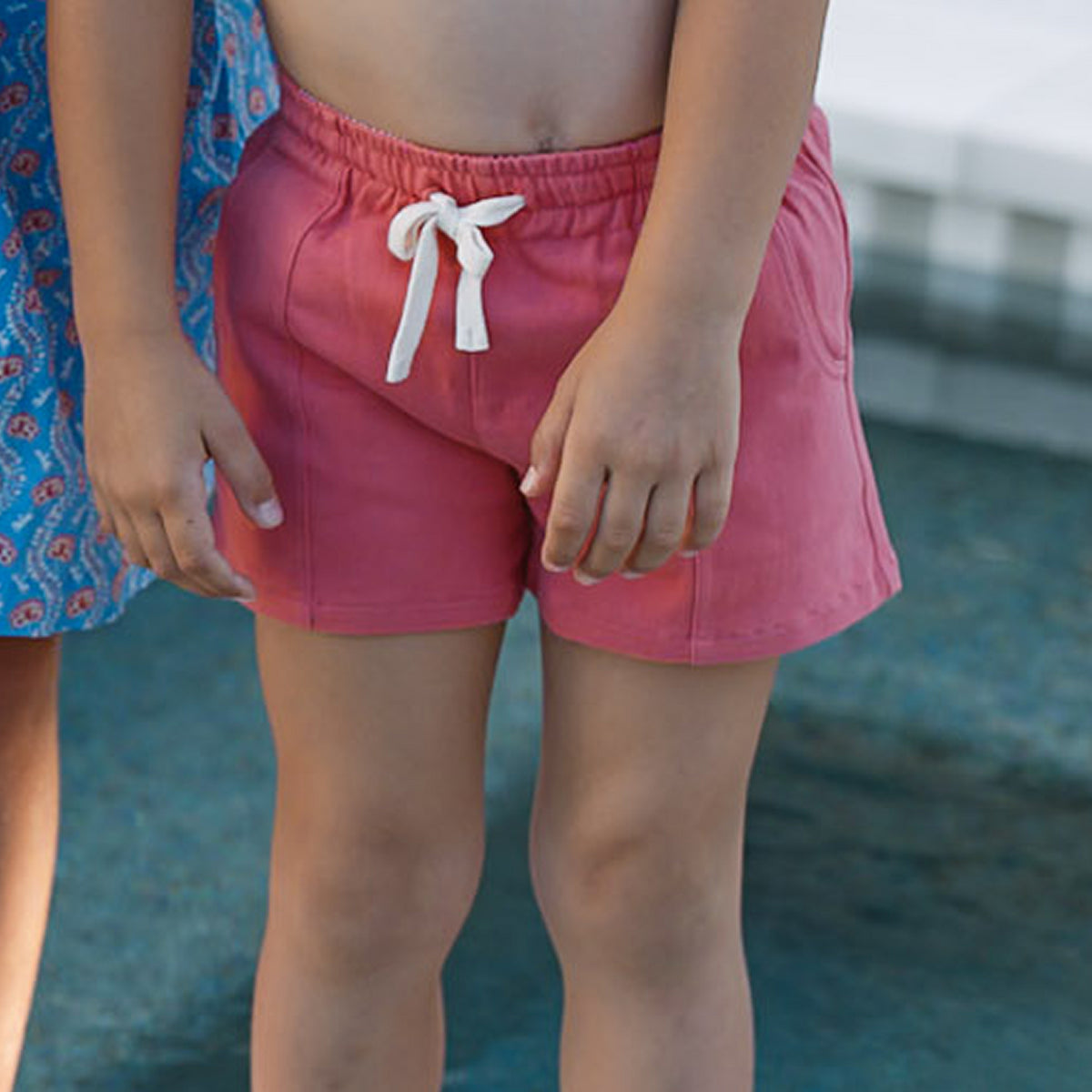 Boy’s Poppy Red Ultra-Soft Twill Short