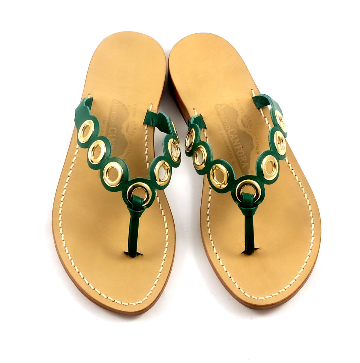 Tara Leather Thong Sandal