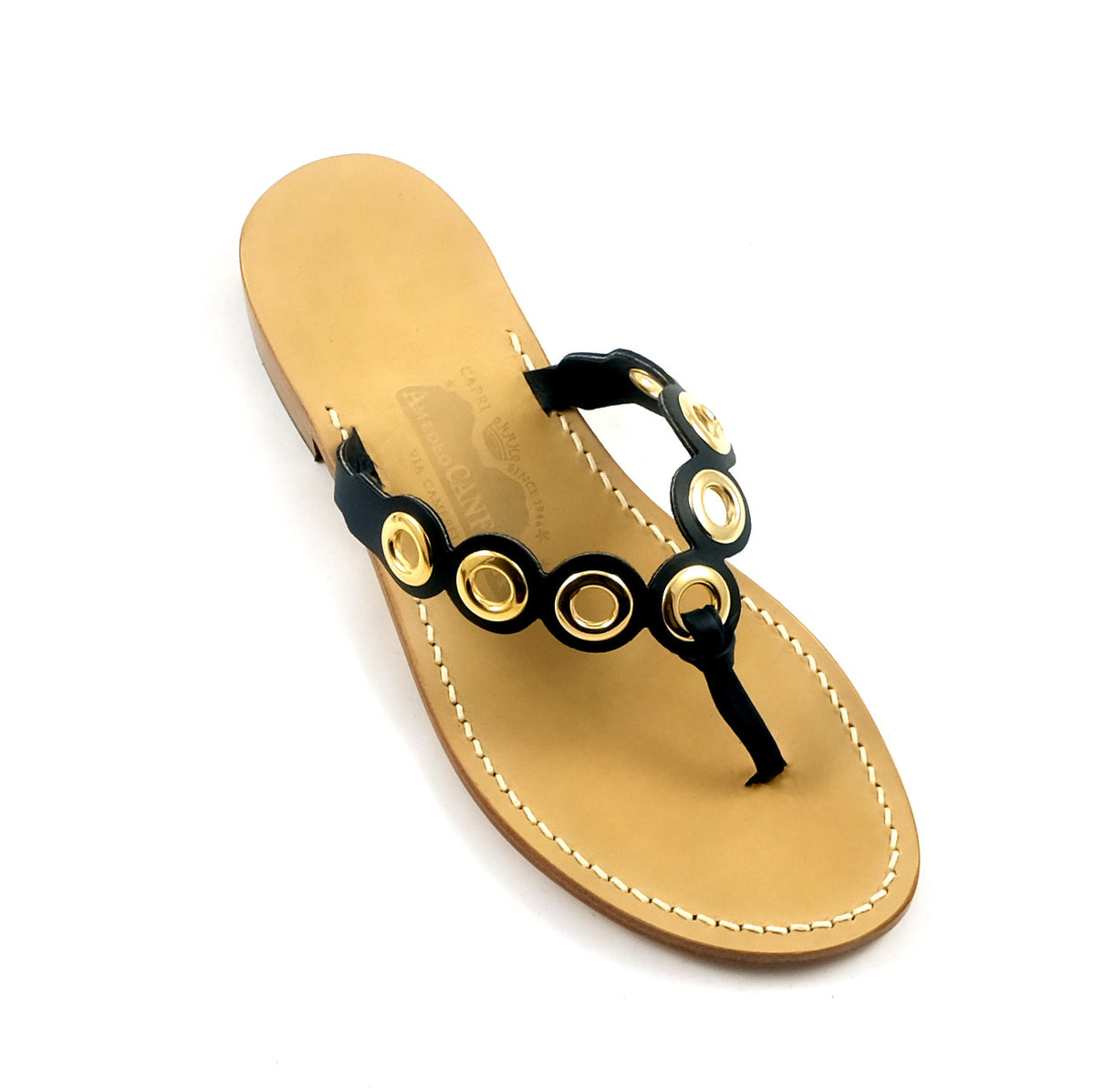 Tara Leather Thong Sandal