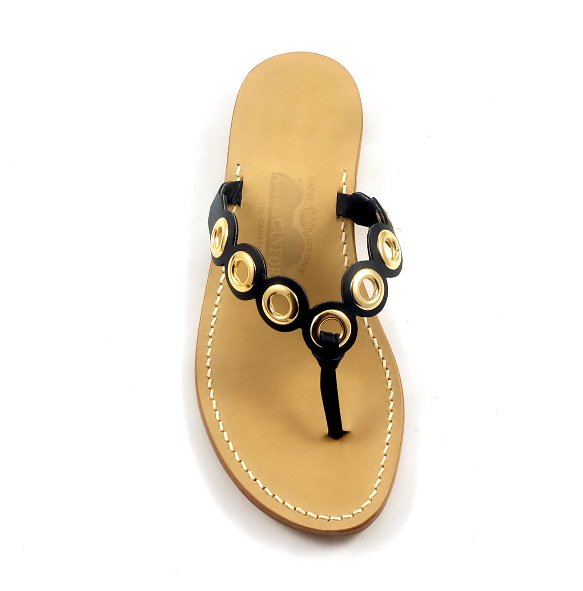 Tara Leather Thong Sandal