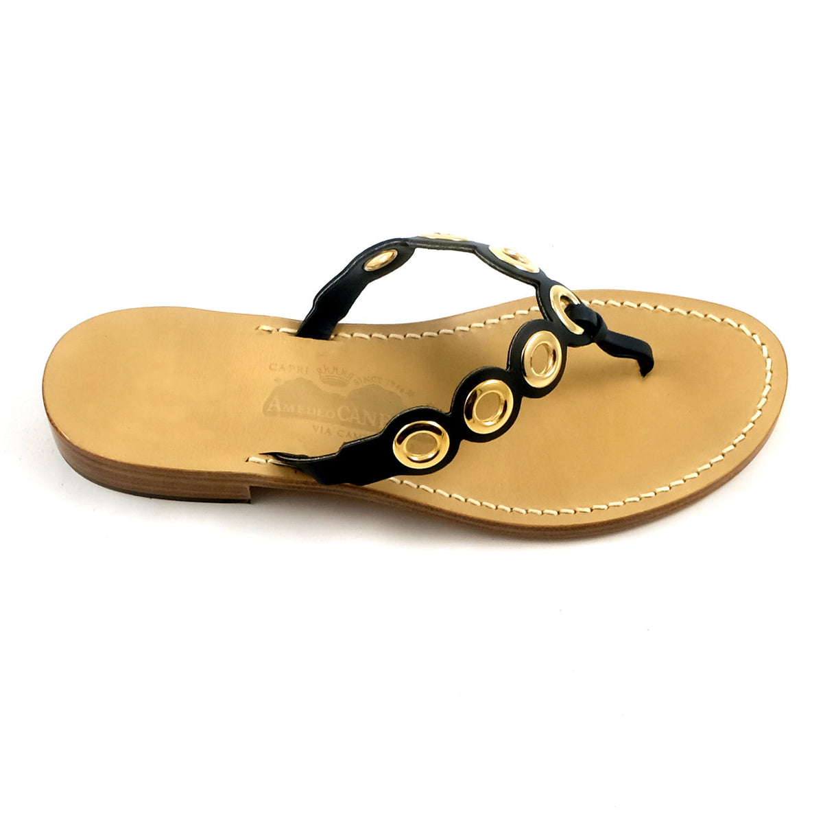 Tara Leather Thong Sandal