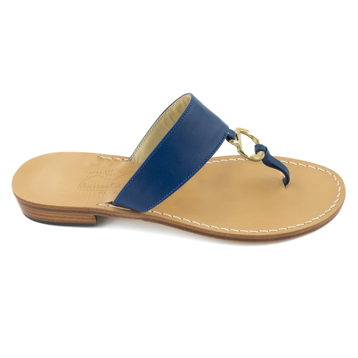 Gisele Leather Thong Sandal