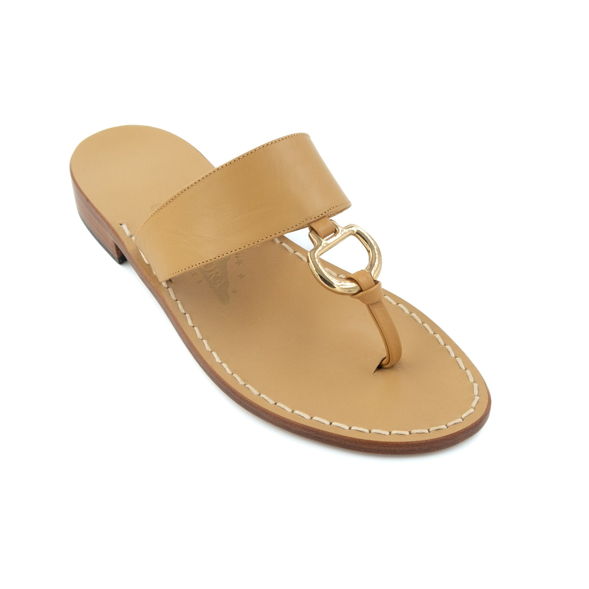 Gisele Leather Thong Sandal