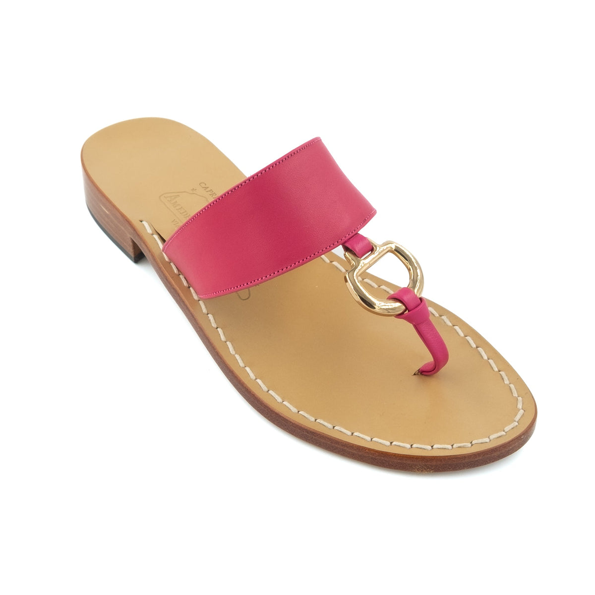 Gisele Leather Thong Sandal