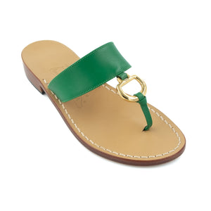 Gisele Leather Thong Sandal