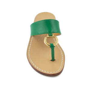 Gisele Leather Thong Sandal