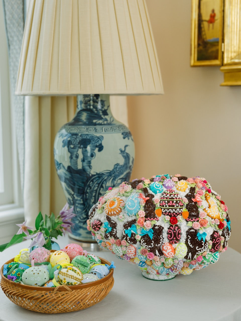 Handmade Laying Easter Egg