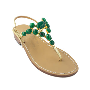Danielle Leather Thong Sandal