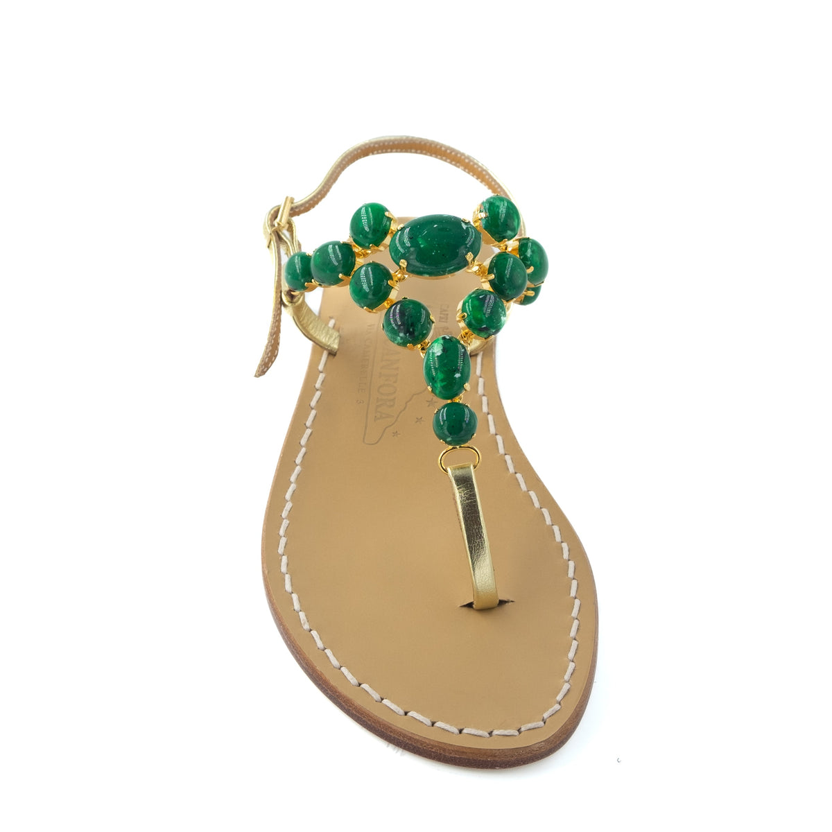 Danielle Leather Thong Sandal