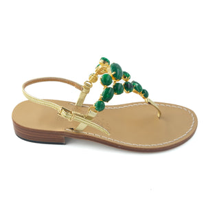 Danielle Leather Thong Sandal