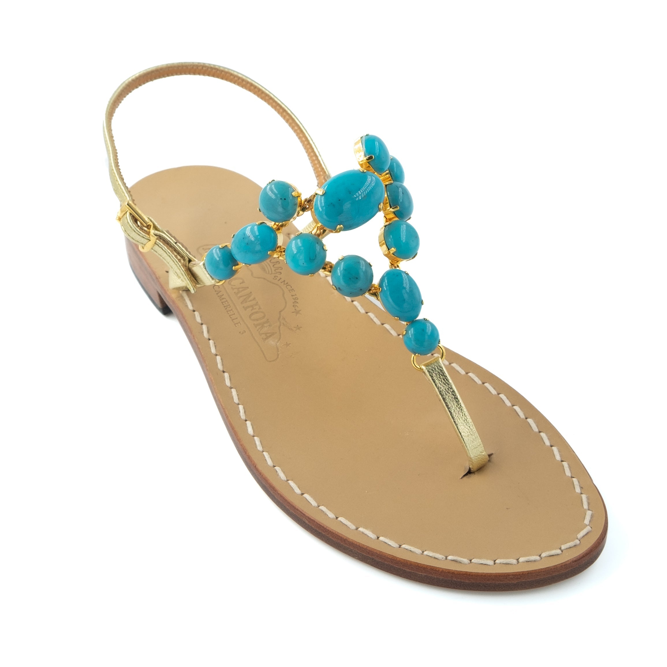 Danielle Leather Thong Sandal