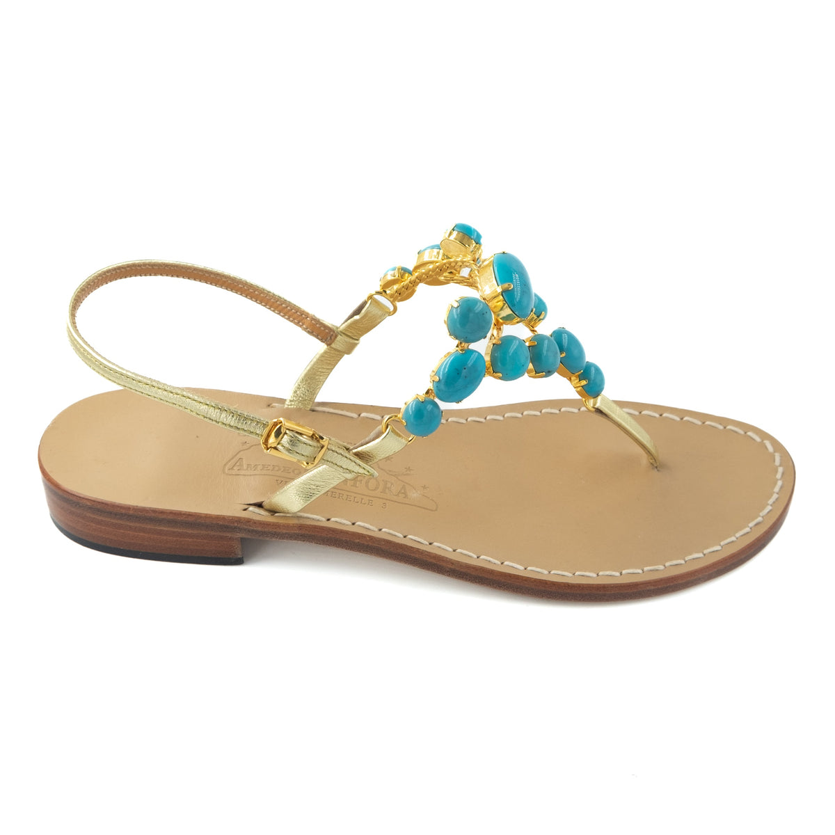 Danielle Leather Thong Sandal