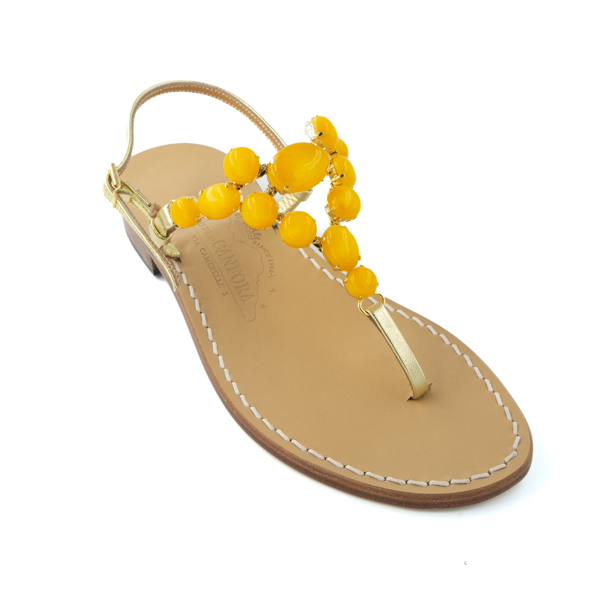 Danielle Leather Thong Sandal