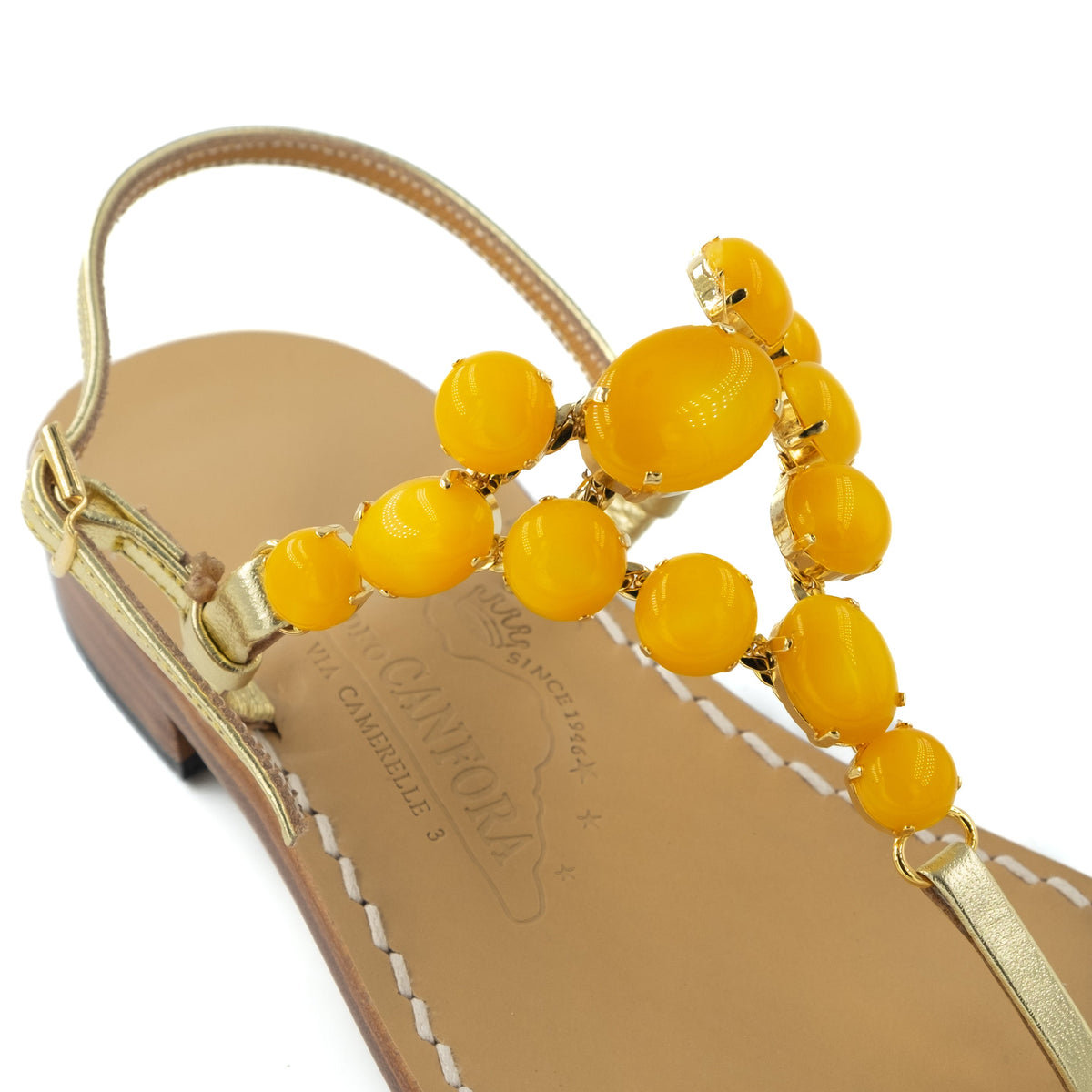 Danielle Leather Thong Sandal