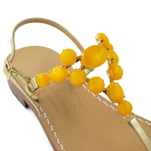 Danielle Leather Thong Sandal