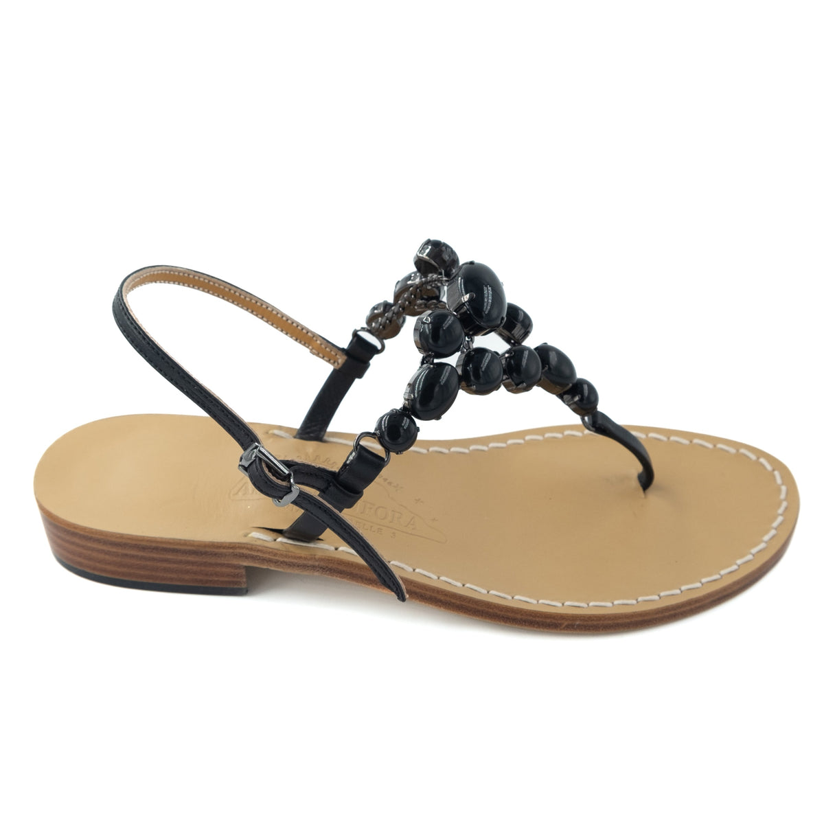 Danielle Leather Thong Sandal